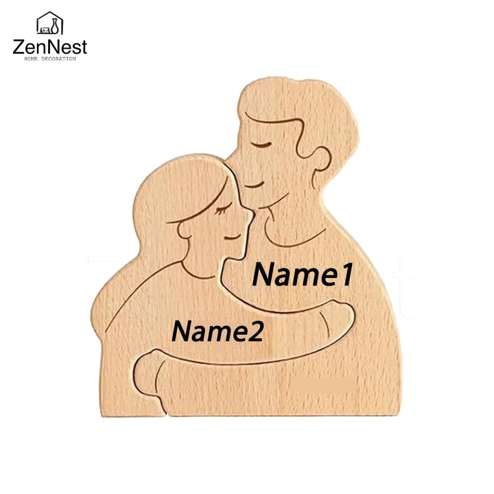 Quebra Cabeças Personalizados de Madeira para Casa Presentes