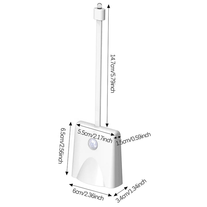 Luz Noturna Sensor Movimento Banheiro 8 Cores SHENZHITECH