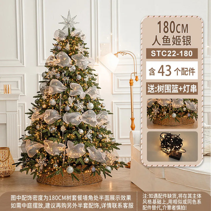 Árvore De Natal  Com Enfeites LED