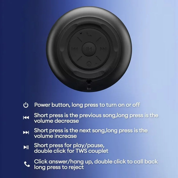 Original lenovo k3 pro bluetooth v5.0 alto-falante grande áudio com som de graves profundos ao ar livre soundbox música portátil acampamento alto-falante