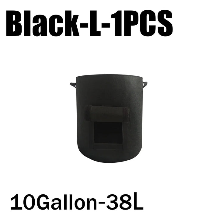 Planta de Feltro Crescer Sacos, Tecido não tecido, Garden Potato Pot, Estufa Vegetal Growing Bags, Hidratante, Ferramentas verticais, 3 estilos by Casa Perfeita