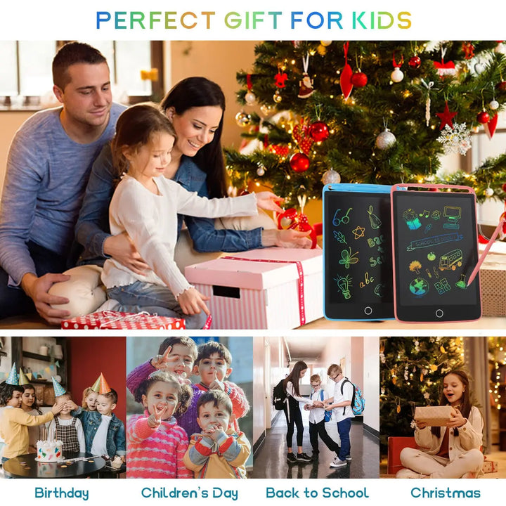 Prancheta Eletrônica LCD Infantil Brinquedo Educativo