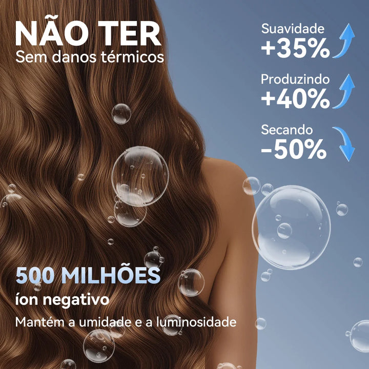 Secador de Cabelo Profissional 2400W: Íons, Infravermelho - Secagem Ultra Rápida e Cabelos Deslumbrantes!