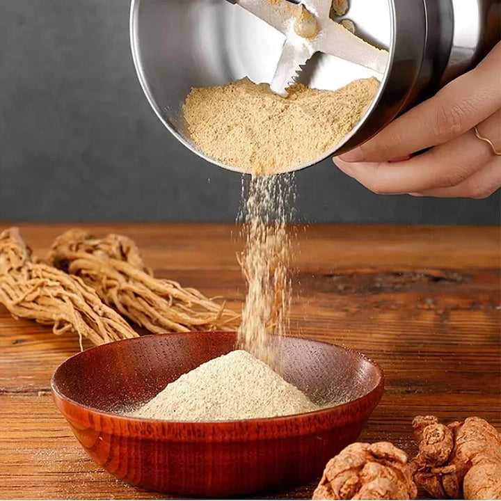 Cozinha multifuncional 4 lâmina moedor de grãos café cortar casa moedor de café elétrico porca feijão sabor liquidificador by Casa Perfeita