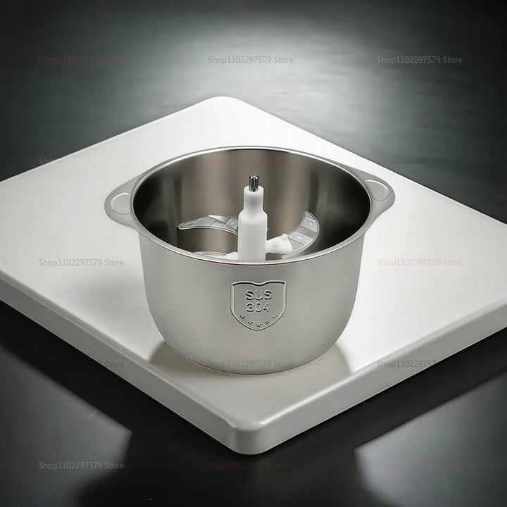 Moedor De Carne Elétrico 5L Inox LISM Versátil Para Casa