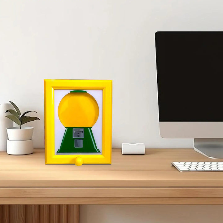 Dispenser Criativo de Doces Moldura Rotativa Prova de Poeira