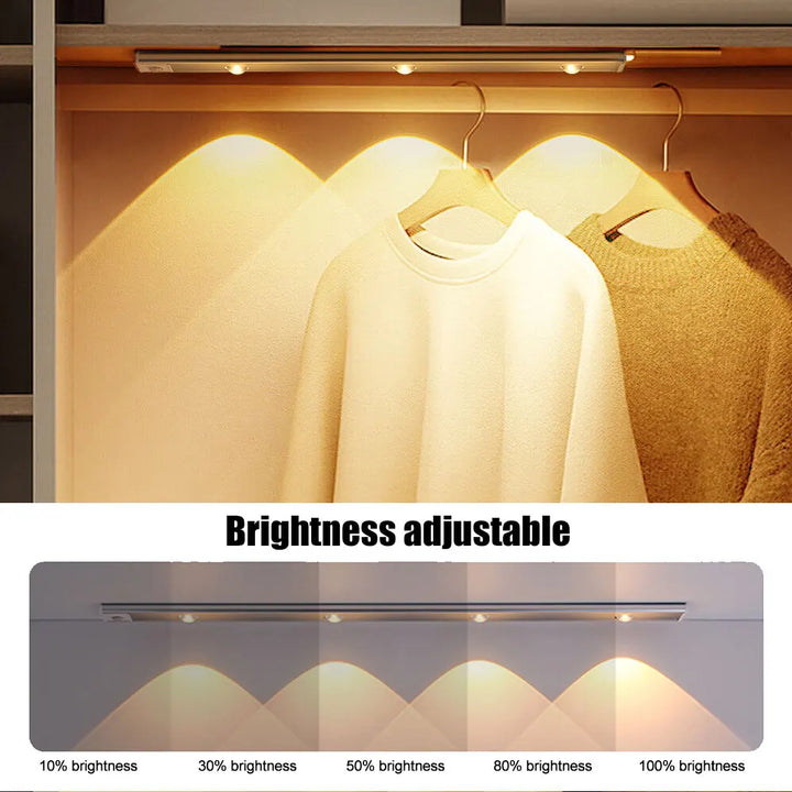 Luz LED com Sensor de Movimento Ultra Fina e Sem Fios: Iluminação Inteligente e Versátil para Cada Canto da Sua Casa!