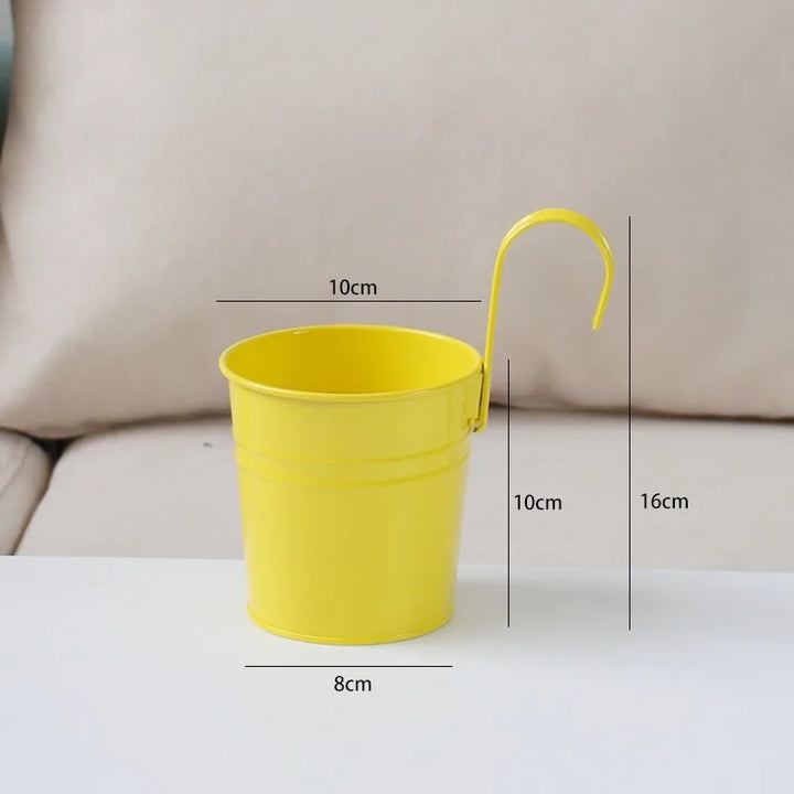 10 vasos de ferro pastoral para varanda
