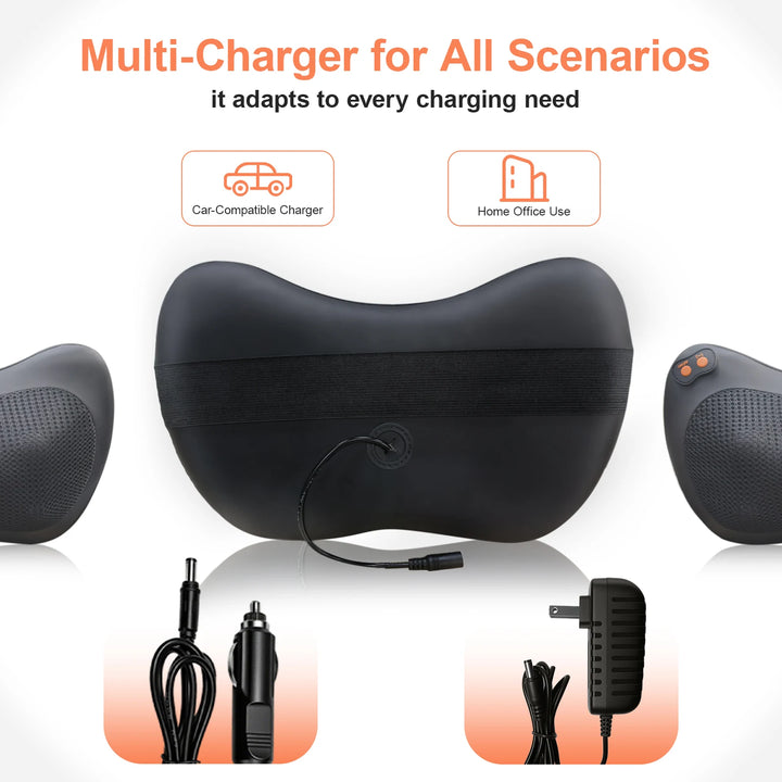 Massajador Multidirecional Shiatsu Trapézio Pescoço Ombro