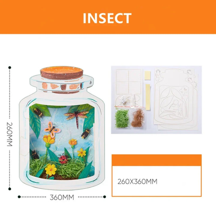 Mundo Na Garrafa Brinquedos Artesanais Educativos Crianças