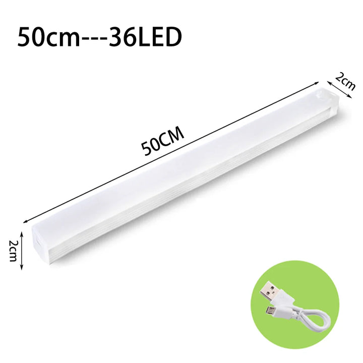 Led sensor de movimento luz sem fio led night light tipo c recarregável luz armário guarda-roupa lâmpada escada backlight para cozinha by Casa Perfeita