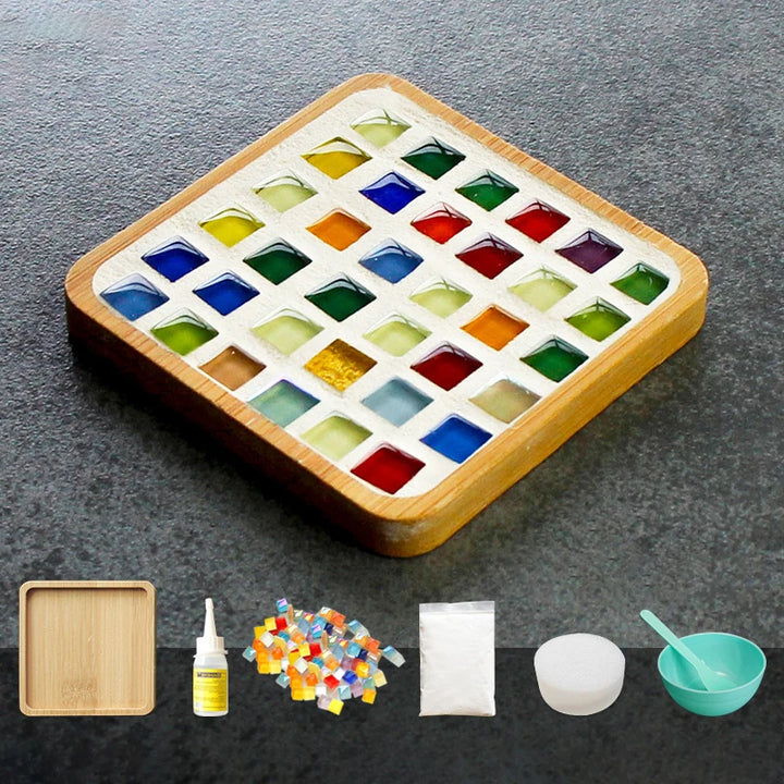 Porta Copos De Bambu Feito À Mão Para Crianças KittenBaby