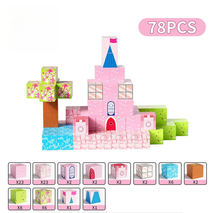 Brinquedos Sensoriais De Haste Magnética Construtivo Mundial