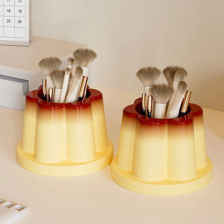 Suporte de Canetas Pudim Criativo Organiza Mesa Presente