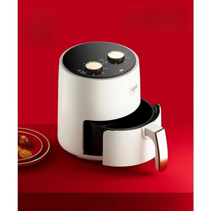 Fritadeira de ar - Fritadeira de grande capacidade de 5L para uso doméstico, máquina de cozimento inteligente, fritadeira elétrica multifuncional, forno