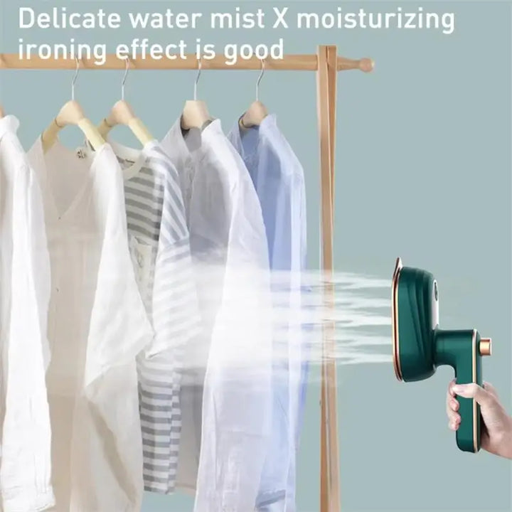 Mini Ferro a Vapor Portátil Elegante Compacto para Viagens