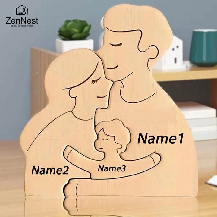 Quebra Cabeças Personalizados de Madeira para Casa Presentes