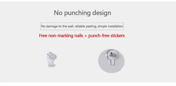 Relógio de Parede Digital Luminoso DIY | Silencioso, Sem Furo e Estilo Europeu Moderno