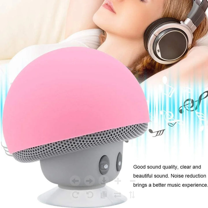 Alto-falante bluetooth sem fio de alta qualidade, subwoofer de alcance sem fio de 30 pés com ventosa, adequado para ciclismo, piquenique ao ar livre by Casa Perfeita