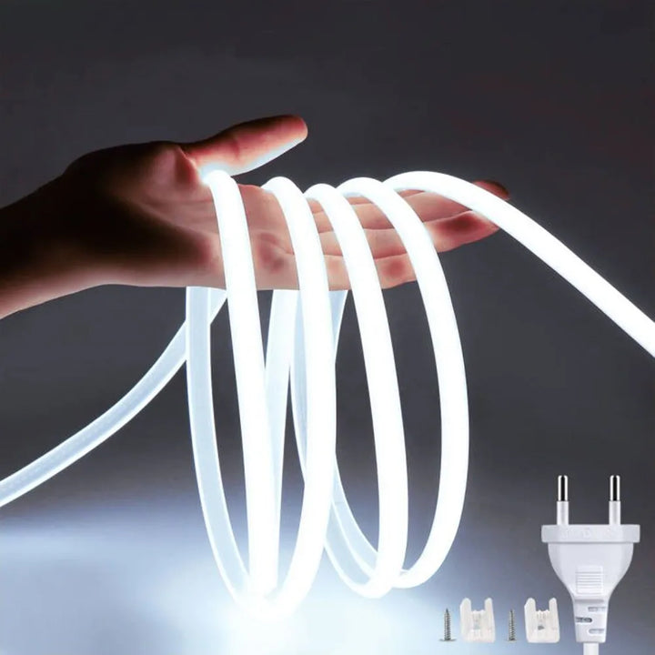 Fita De LED COB 288 LEDs Por M 110 220V CRI RA90 Ao Ar Livre