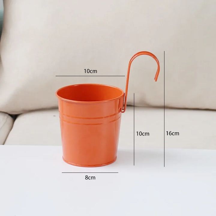 10 vasos de ferro pastoral para varanda