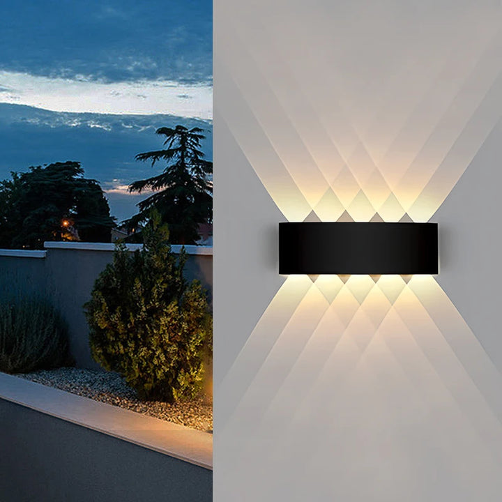 Luz de Parede LED Impermeável: Iluminação Moderna e Durável para Interiores e Exteriores
