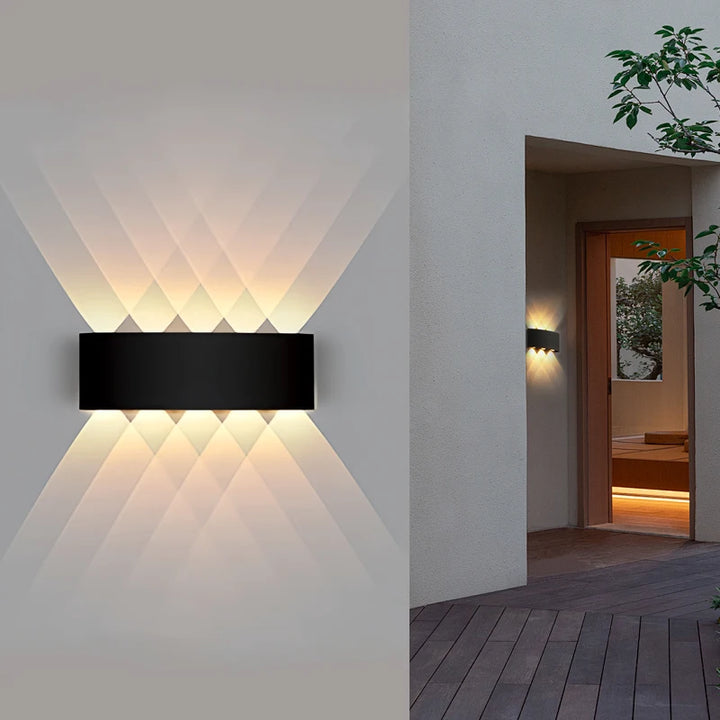 Luz de Parede LED Impermeável: Iluminação Moderna e Durável para Interiores e Exteriores