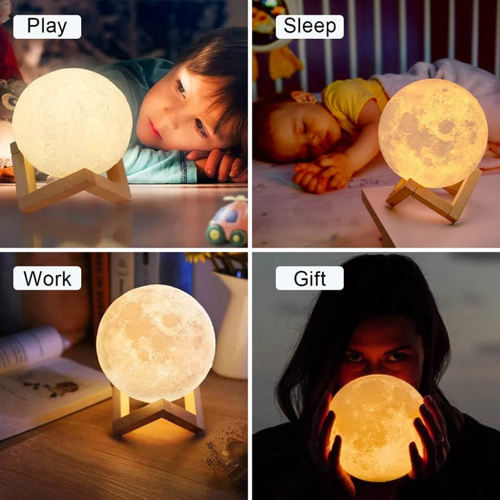 Lâmpada Lunar LED