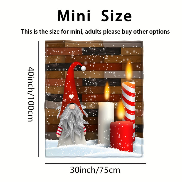 Manta de Natal Reversível Quatro Estações para Sofá Cama