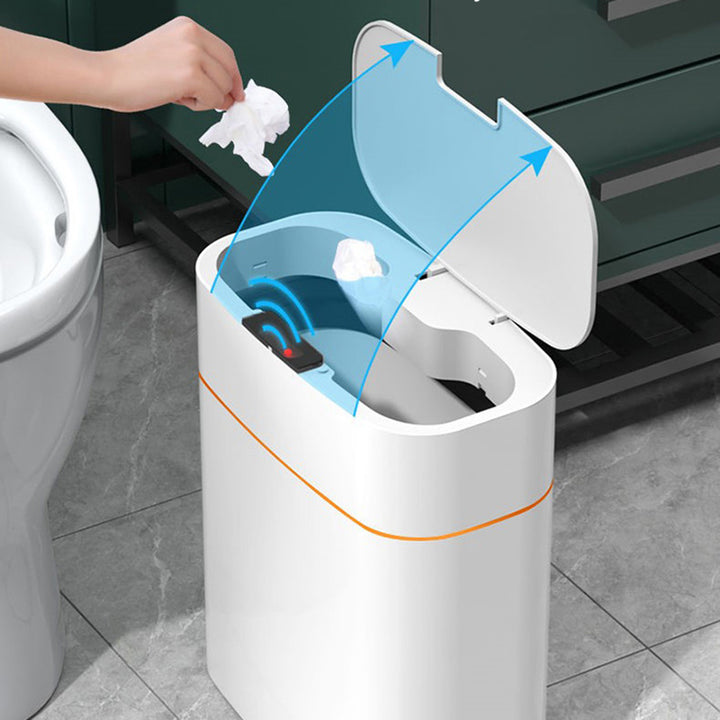 Lixeira Inteligente com Sensor de Abertura Automática – Higiene e Praticidade Sem Contato