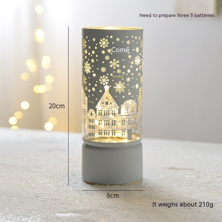 Christmas Luminous Glass Desktop Decoration by 253444