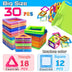 Blocos Magnéticos Grandes Brinquedos STEM Conjunto Educativo
