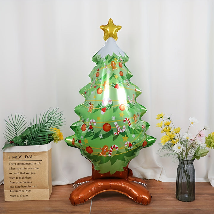 Balão de Alumínio Árvore de Natal Decorativa para Eventos