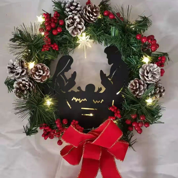 Christmas Holiday Decorations Jesus Door Hanging by 253444