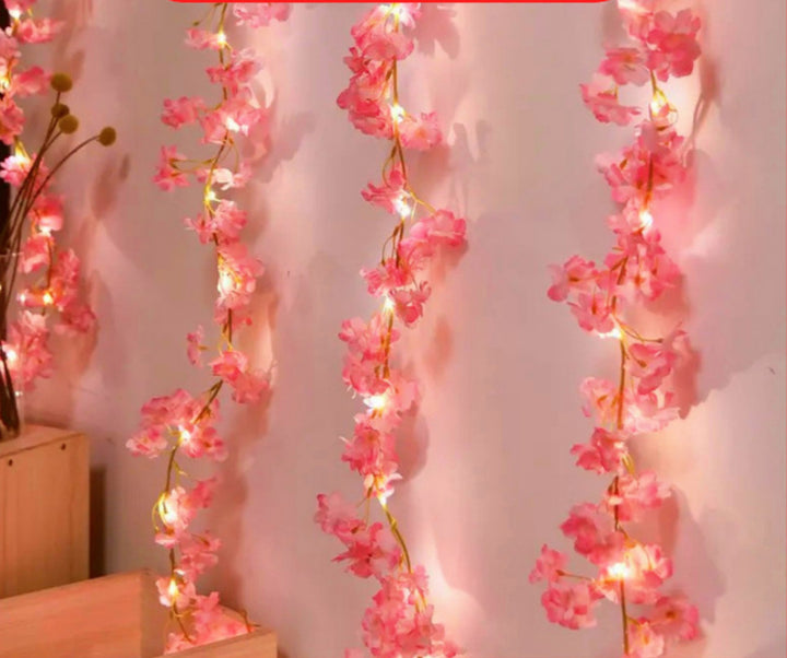 Sakura Lighting Chain Outdoor Atmosphere Led Christmas Rattan Lighting Chain by 253444