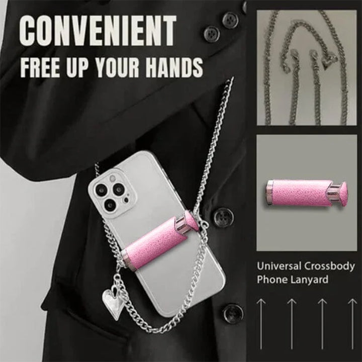 Alça Universal para Celular com Clipe e Cordão Transversal