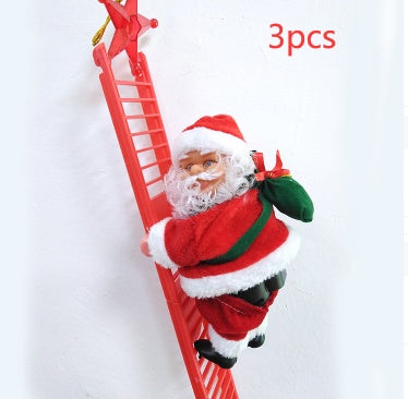 Santa Claus Climbing Ladder Electric Santa Claus Climbing Ladder by 253444