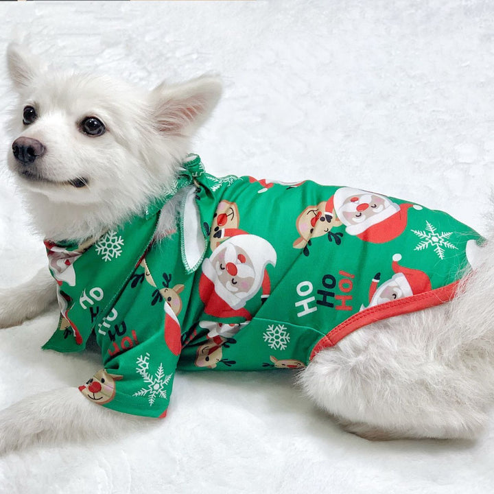 Pijamas Natal Família Conjunto Estampa Papai Mamãe Crianças