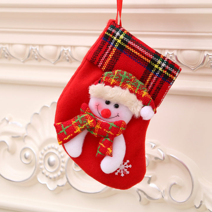 Christmas Decorations Santa Claus Socks Christmas Tree Pendant Christmas Socks Gift Bag Christmas Bag by 253444