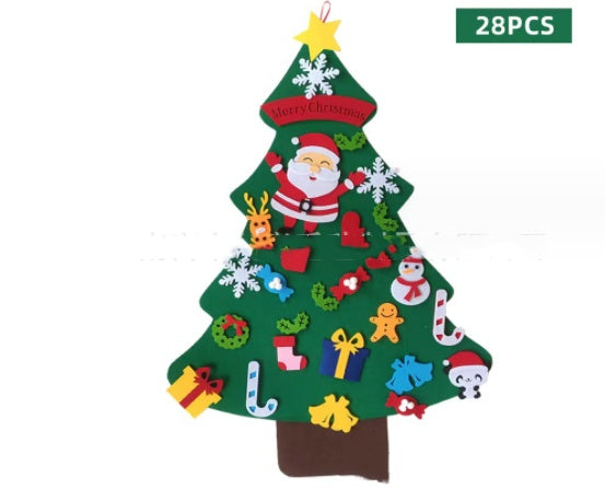 Felt cloth to decorate the Christmas tree by 253444