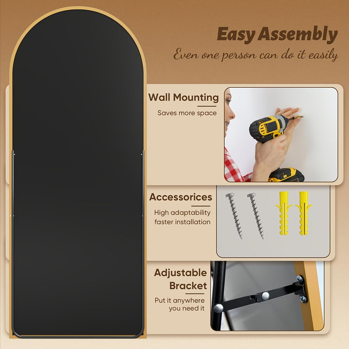 Espelho De Corpo Inteiro Ladynow Arco Pendurável Quarto