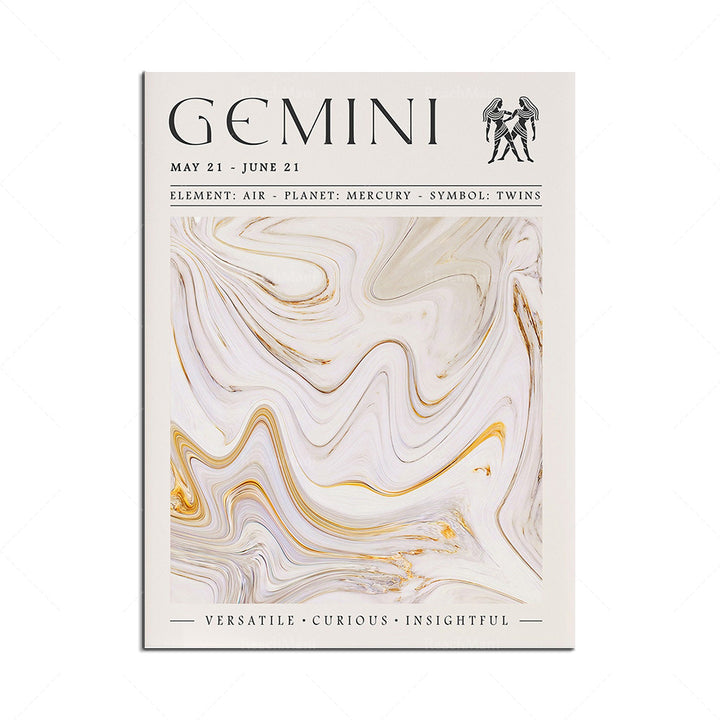 Printed Abstract Aesthetic Living Room Wall Decor Poster by 253444