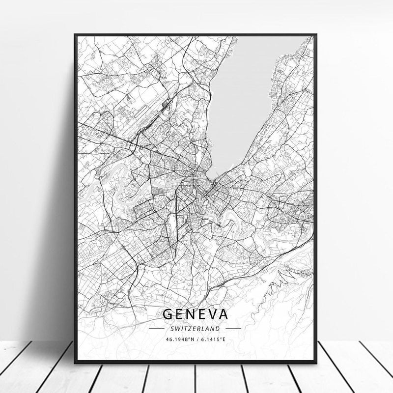 Poster Em Canvas Impressão De Alta Qualidade Para Casa