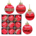 Christmas Decorations Foam Painted Silk Ball Christmas Tree Pendant by 253444