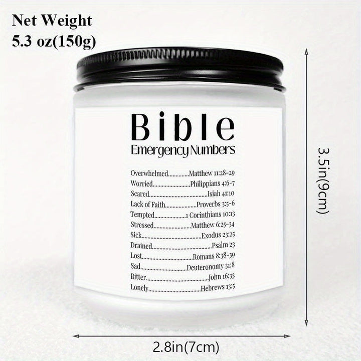 Velas Cristãs Com Versículos Bíblicos Presentes Iluminam