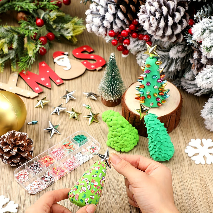 Conjunto Artesanato Natal 12 Peças Para Árvore Infantil