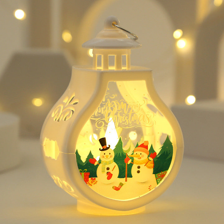 Christmas Candle Lamp Romantic Ornaments by 253444