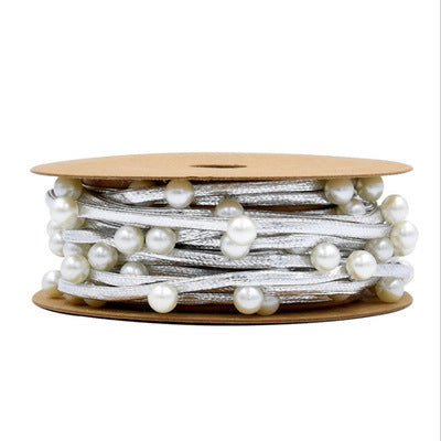 Decorations Red Five-pointed Star Ribbon Bow Christmas Pendant by 253444