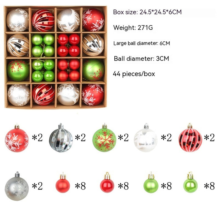 Christmas Tree Decoration Colorful Ball Gift Set by 253444