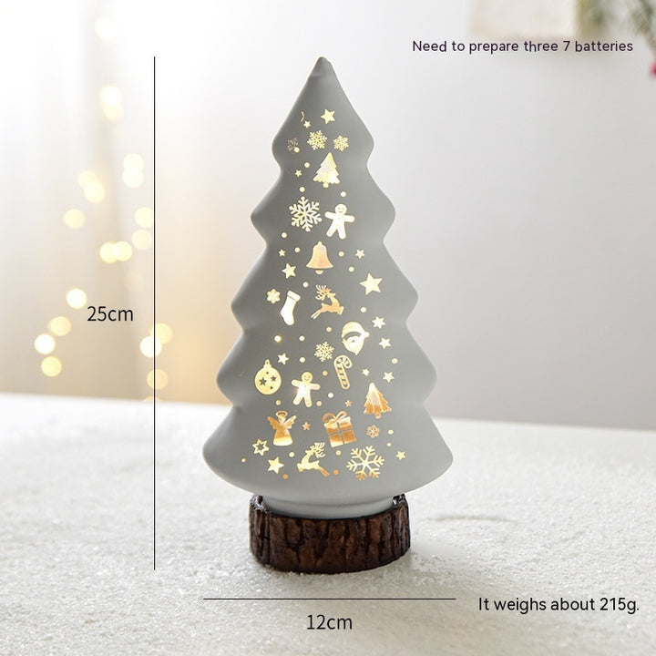 Christmas Luminous Glass Desktop Decoration by 253444